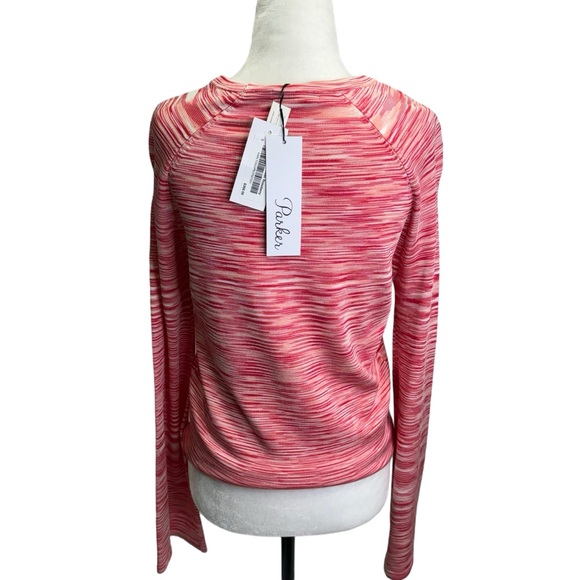 NWT Parker Matty Sweater Roseberry Long Sleeve Size S - Picture 5 of 11